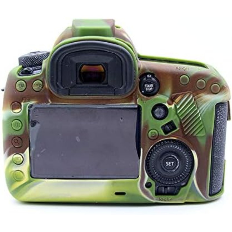 Canon Camera Eos M50 Mark Ii - حقيبة واقية من السيليكون درع الجلد