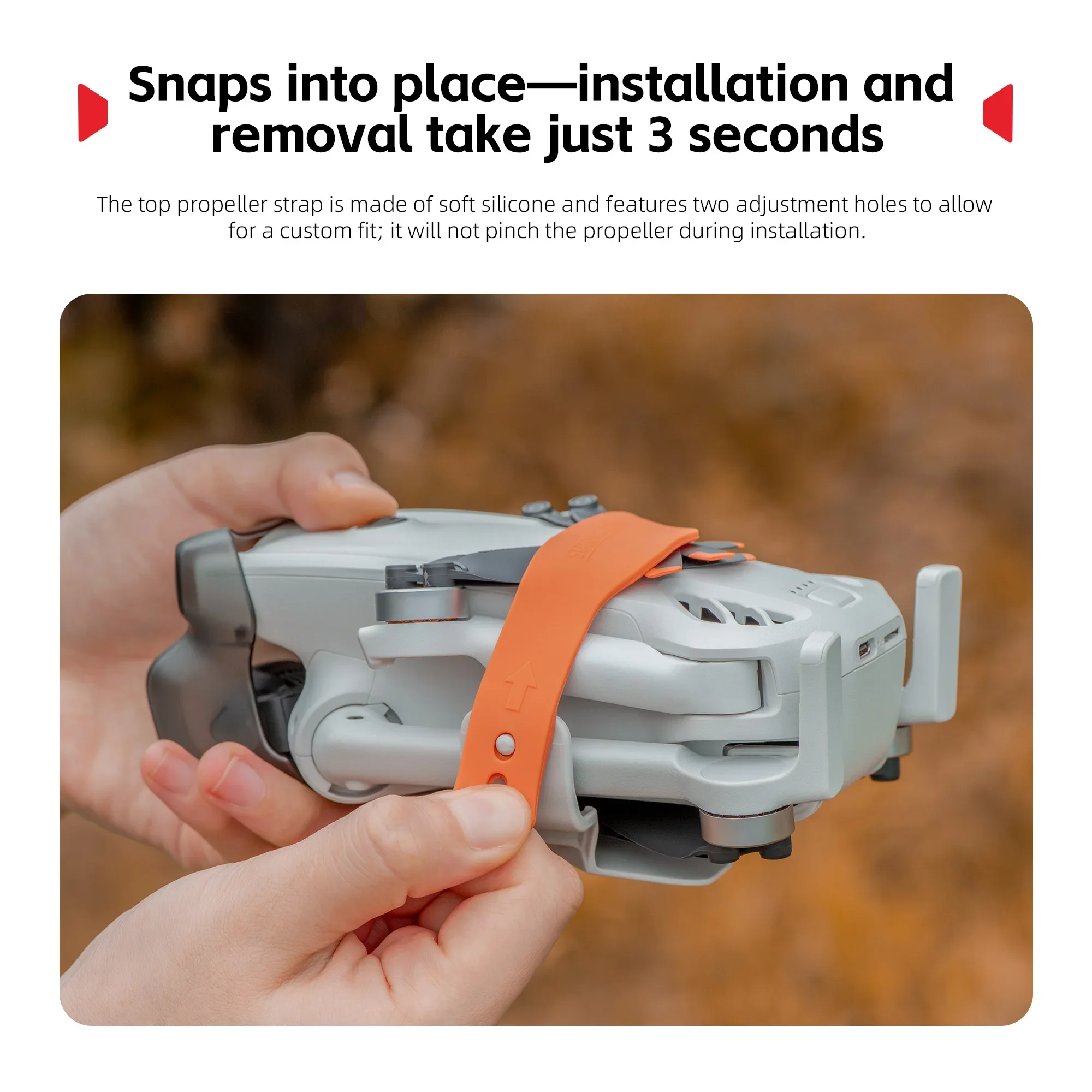 حامل ومثبت للمراوح لطائرات Lit - مراجعة Drone Propeller Holder وسعره
