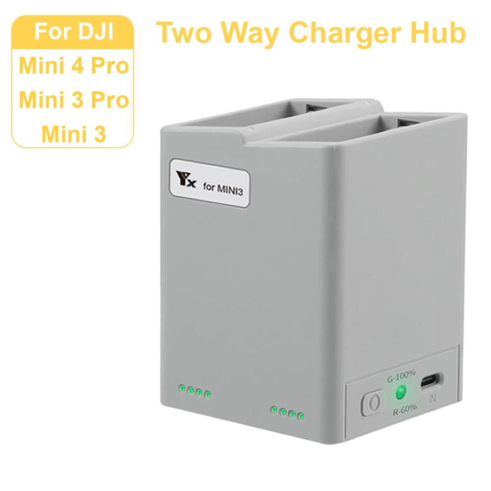 ل DJI Mini 3Pro/4Pro بطارية ات - مراجعة Drone Charging Hub وسعره